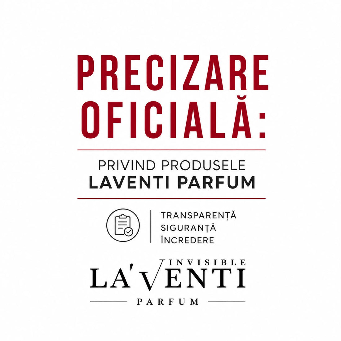 Precizare oficială La'Venti privind produsele — transparență, siguranță, încredere