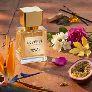 La'Venti Kirke — note florale opulente, fructe exotice si lemn de santal