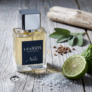 Parfum La'Venti cu note de sare de mare, salvie si lemn plutitor