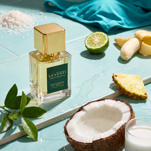 Parfum La'Venti cu note de cocos, ananas si sare de mare