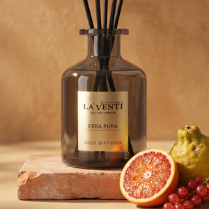 Difuzor de cameră La'Venti Erba Pura cu portocală roșie, bergamotă și coacăze roșii