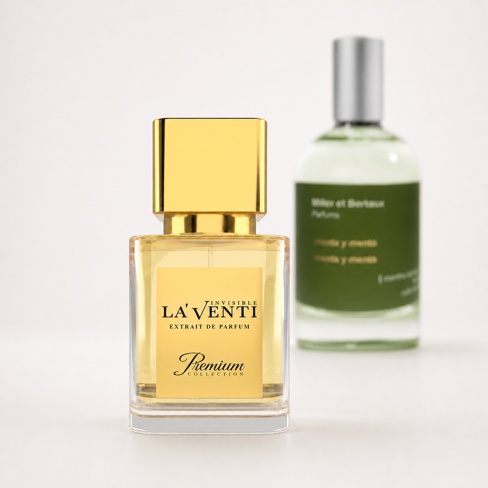 Men tabacco inspirat de Miller et Bertaux Menta Tabac - 30 ml Extrait de Parfum | La'Venti
